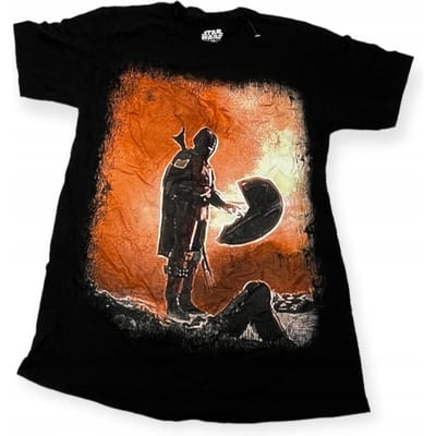Koszulka T-shirt męski okrągły dekolt SPENCER'S Star Wars S black
