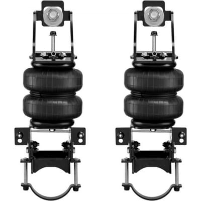 VEVOR luchtveringkit, luchtveersysteem compatibel met Ford F250/F350 2WD 4WD (1999-2004) en Ford F250/F350 2WD 4WD (2008-2010), draagvermogen 5000 lbs, druk 5 tot 100 PSI.