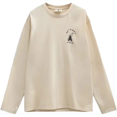 T-shirt met lange mouwen gedrukt Anerkjendt Villads