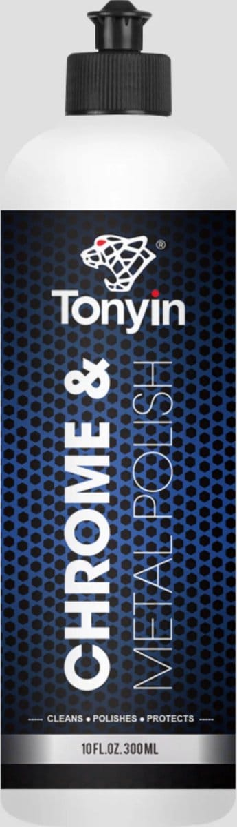 TONYIN | Chrome & metal polish | 300ml | Herstelt metaal & Chroom oppervlakten | TX10