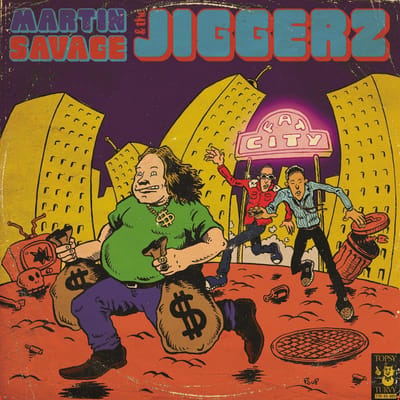 Martin Savage & The Jiggerz - Fat City (7" Single)