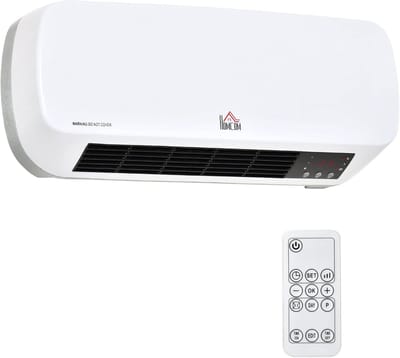 Ventilatorkachel 2000W - PTC Keramische Verwarming met Afstandsbediening - 3 Warmtestanden