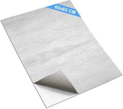 Extra Dikke Aluminiumfolie Isolatie voor Verwarming en Bescherming (60x60 cm)