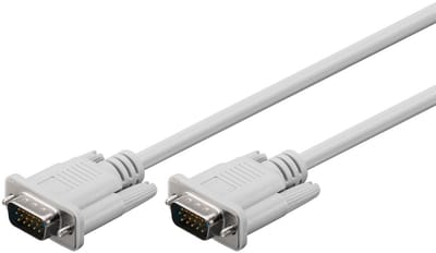 Goobay 68314 VGA kabel 5 meter VGA (D-Sub) Grijs