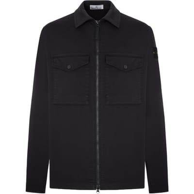 Stone Island Insigne Logo Classique Veste Unie Hommes vestes Noir L2S151200010S0012V0029 L black