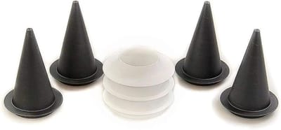 Bakvorm - Cakevorm - Bakken en Garen - Magnetron Geschikt - 350 ml - Transparant