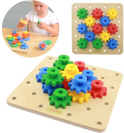 Masterkidz Gears Bouw je eigen mechanisme Montessoribord