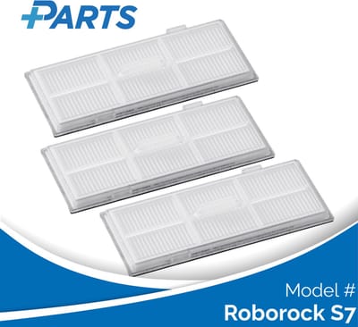Roborock S7 Filters (3 Stuks, Plus.Parts® alternatief voor 8.02.0082)