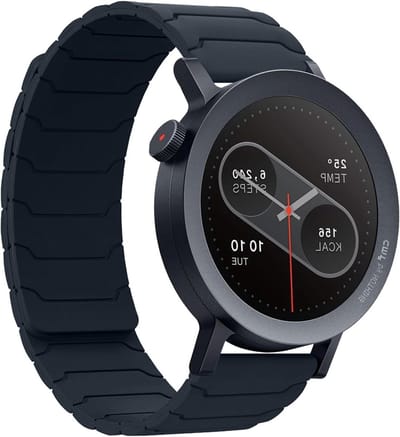Compatibele Horlogeband voor CMF Watch 3 Pro en Nothing Watch Pro 2, Sterke Magnetische Lus, Silicone Vervangband voor Mannen en Vrouwen, Midnightkleur
