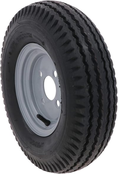 Aanhangwagen Band en Velg 4.00-8 (100mm PCD, 4-laags) - Hoge Kwaliteit