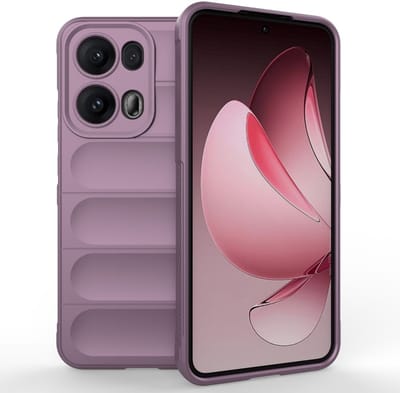 Coverup Hoesje - Geschikt voor OPPO Reno13 Pro 5G Hoesje - Coverup Hands-On Rugged Back Cover - Paars