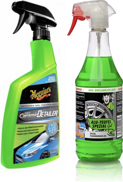 Mequiars Hybrid Ceramic Detailer G200526 + 1L Alu-Duivel-Speciaal velgenreiniger