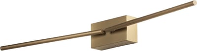 Lumidora Wandlamp 74989 - Voor binnen - STOKJE - 2 Lichts - Ingebouwd LED - 10.0 Watt - 530 Lumen - 2700 Kelvin - Goud - Messing (kleur) - Metaal