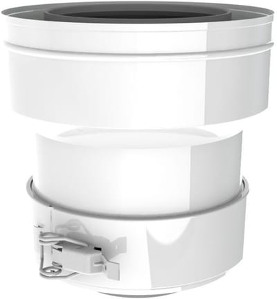 Remeha Overgangsstuk PPS, DN 60/100 naar DN 80/125, M85076