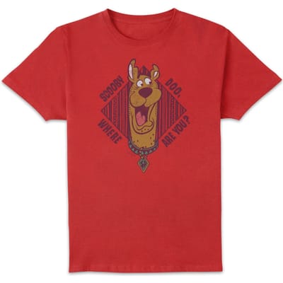 Scooby Doo Where Are You? Men's T-Shirt - Red - L
