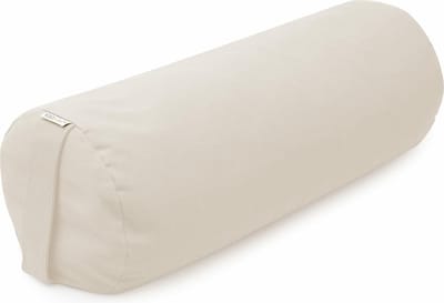 Yoga-Bolster yin - rund - Samtosha - organic cotton