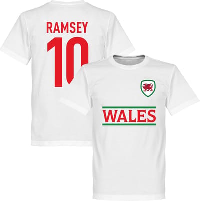 Wales Ramsey Team T-Shirt - XS