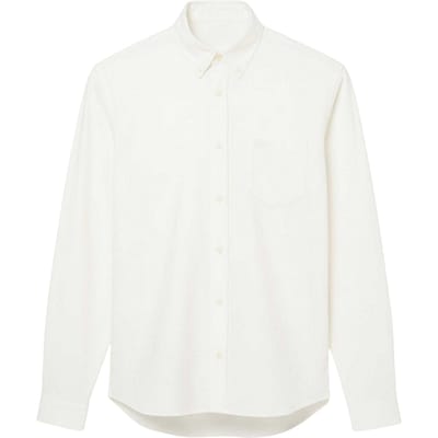 Lacoste Heren Katoenen Jersey Regular Shirt (Crème)