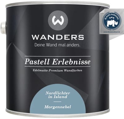 Wanders Muurverf - Edelmatte Krijtverf voor Hout en Meubels - Licht Blauwgrijs Mist - 2,5L