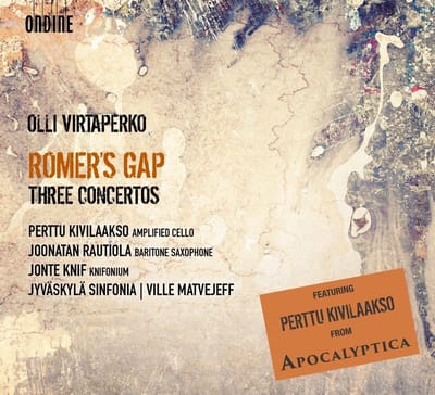 Jyväskylä Sinfonia, Perttu Kivilaakso, Joonatan Rautiola, Jonte Knif - Romer's Gap - Three Concertos (CD)