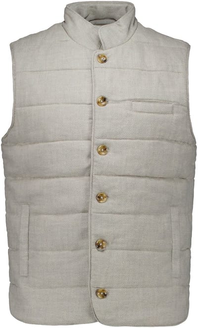 Seven Dials - Jas Lichtgrijs Seven Dials Colby Bodywarmers Lichtgrijs Sdl26116am44