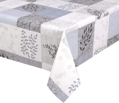 SnelShoppen - Tafelzeil Tafelkleed Afwasbaar Vierkant Rond Ovaal Motief Fancy 140 x 160 cm - Perfect voor Feest, Tuin, Keuken en Camping