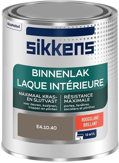Sikkens - Binnenlak Hoogglans - E4.10.40 - Mengverf - 750 Ml