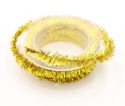 Dailygoods- Kerstslinger 1,5 meter - Glanzende Lametta - Kunststof - Feestelijke Versiering - Bruiloft/Party - Heldere Kleuren - Decoratieslinger