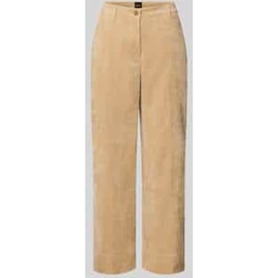 Regular fit corduroy broek met riemlussen model 'C_TACODI'