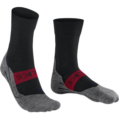 FALKE RU4 Cool anti-blaar functioneel materiaal hardloopsokken heren zwart - maat 44-45