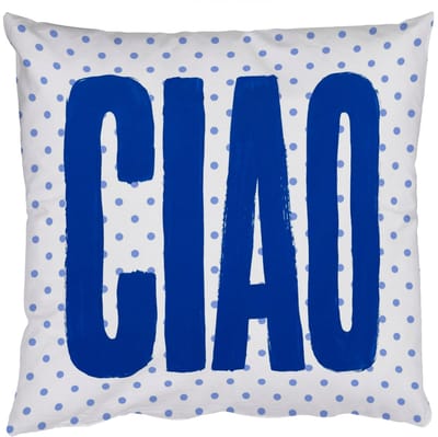Sierkussens - Kussentjes Woonkamer - 50x50 cm - Ciao - Blauw - Stippen