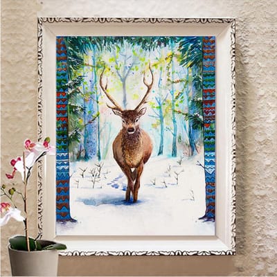 Diy Diamond Painting Mozaïek Dieren Home Decor Borduren Kruissteek Cartoon Diamond Art Wall Stickers Full Square 20X30CM