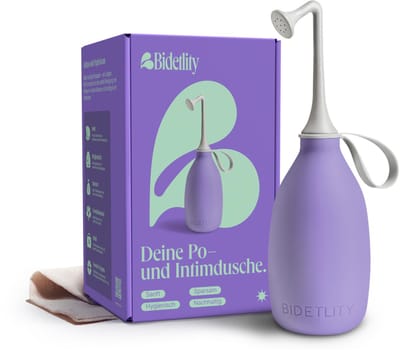 BIDETLITY Intiemdouche 3.0 – Draagbaar Reisbidet – Nieuwe Douchekop – BPA-vrij
