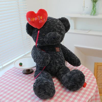 Nieuwe Teddybeer Pop Pop Creatieve Pluche Kub Machine Beer Speelgoedpop Schattig Meisjes Verjaardagscadeau 75cm