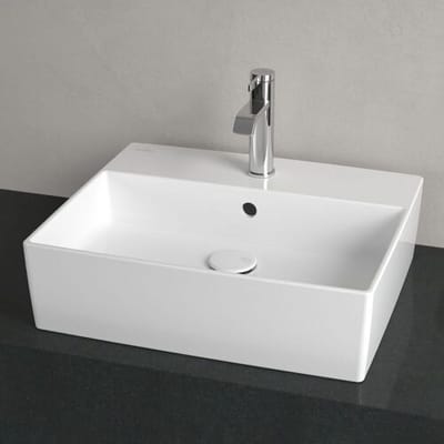Villeroy & Boch Memento 2.0 Countertop washbasin 50 cm with tap hole, with overflow 4A075001
