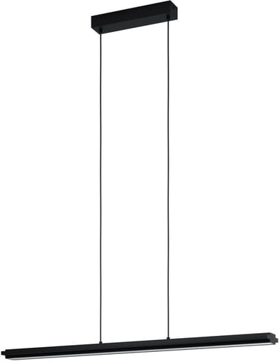 EGLO Cambulos Hanglamp - LED - 93,5 cm - Zwart/Wit - Dimbaar