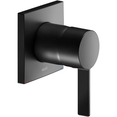 Keuco IXMO - 1-hendel mengkraan met slangaansluiting inbouw, mat zwart 59551379502