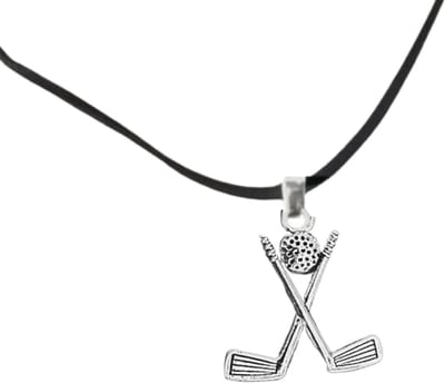 Ketting Hockey zilverkleur 45 cm - Charme Bijoux