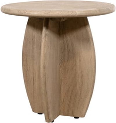 Bijzettafel Durban rond Ø50 cm Acacia Weathered Wood