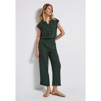 Jumpsuit met structuur