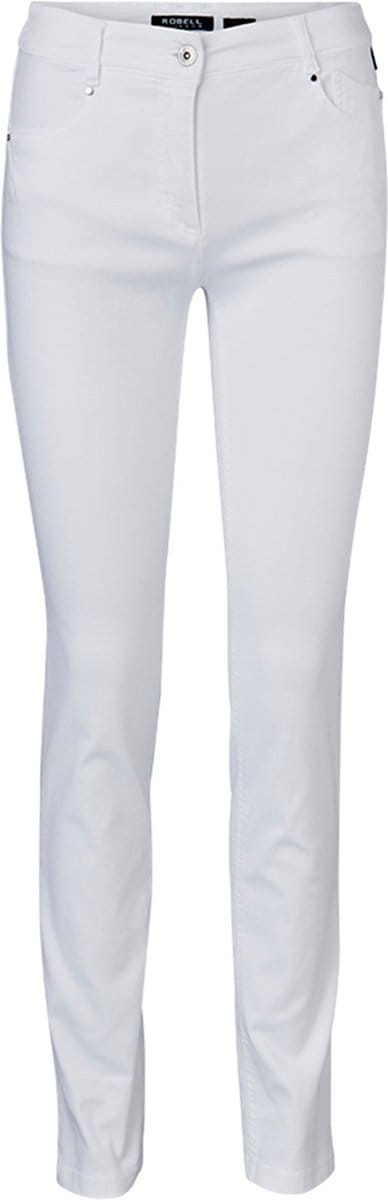 Robell Jeans Broek - Model Elena - Wit - EU38