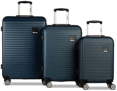 Bench. trolley Voyage Trolley-Set S / M / L Navy Blue donkerblauw 55cm