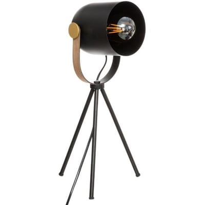 Atmosphera Statieflamp - Zwart Metaal, 45 cm
