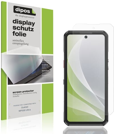 dipos – 4x Matte Beschermfolie geschikt voor Oukitel WP500 Ultra | Krasbestendige & antireflecterende Screenprotector Ultra-Thin