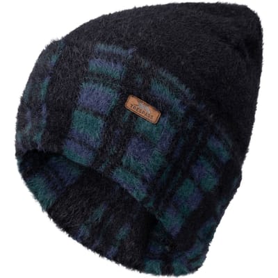 Trespass Heren Atlas Tartan Omkeerbare muts (Zwart)