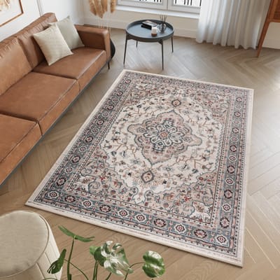Tapiso Colorado Vloerkleed Grijs Woonkamer Oosters Tapijt Maat- 180x250