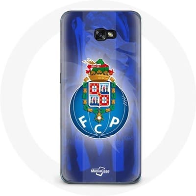 Samsung Galaxy A3 2017 hoesje fcp porto blauwe achtergrond portugal