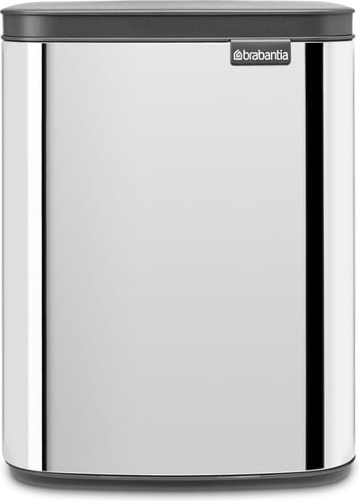 Brabantia Bo Prullenbak - 7 liter - Badkamer - Brilliant Steel