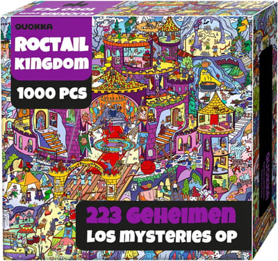 Puzzel Voor Volwassenen - Legpuzzel 1000 - Ontspanning En Verhaal - 223 Geheimen Audio - 80x60cm - Bergrijk