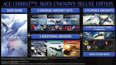 Ace Combat 7: Skies Unknown (Deluxe Edition) - Nintendo Switch - Simulator
